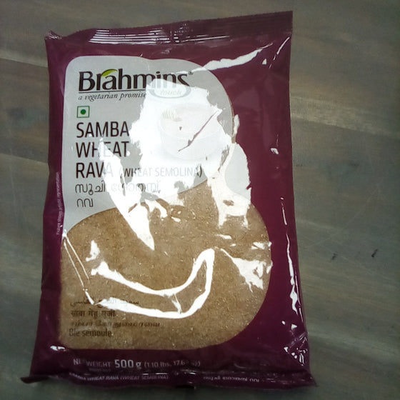 Brh Samba Wheat Rava 500g