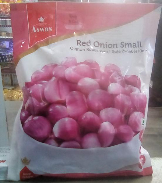 Aswas Frozen Red Onion Small 400g