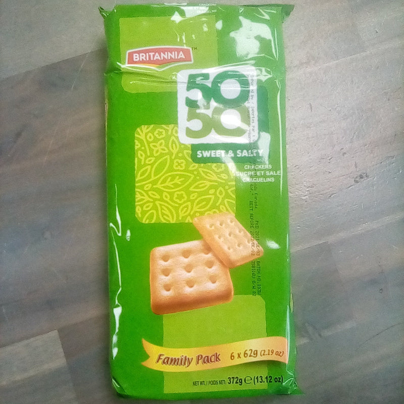 Britania 50-50 Family Pack 6x62g