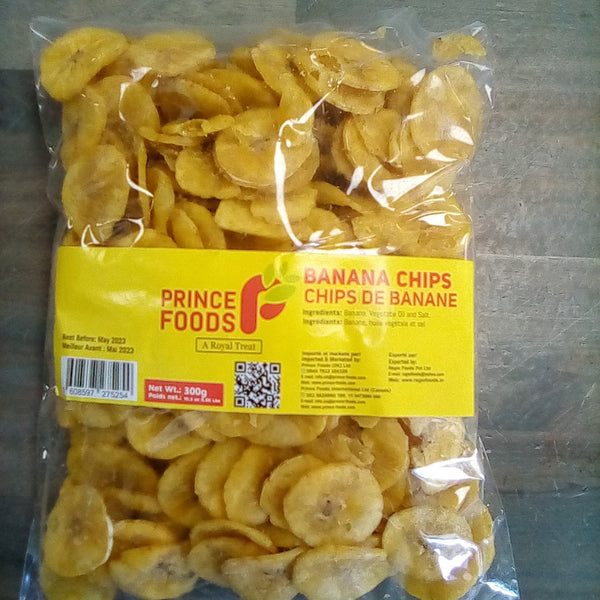 Prince foods banana chips 250 gm