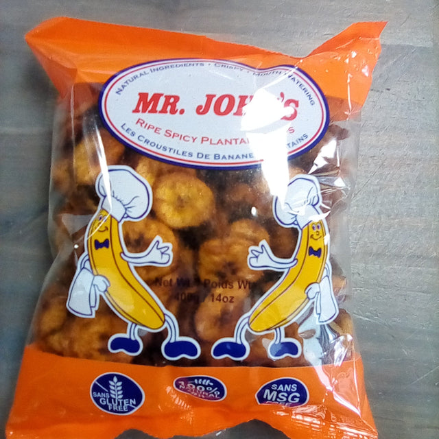 Mrj Spicy Ripe Plantain ( banana) Chips 350gm