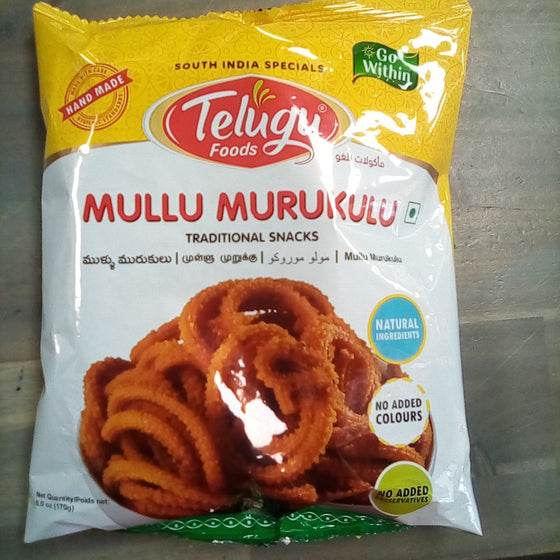 Telugu Foods Mullu Murukku 170g