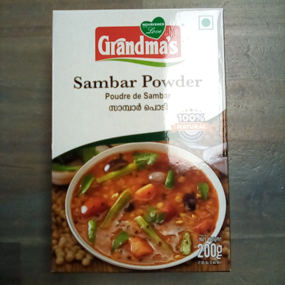 Grandma's Sambar Powder 200 gm