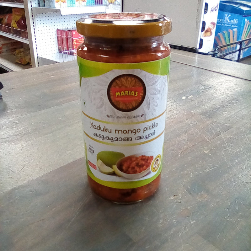 Maria's Kaduku mango pickle 400g