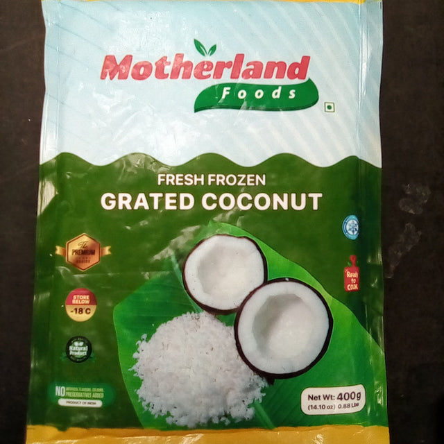 Motherland Foods Grated Coconut 400gm