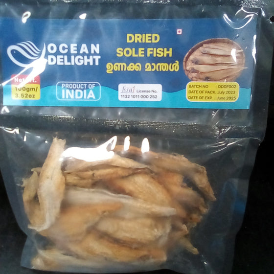 Ocean Delight Dried Sole Fish 100gm