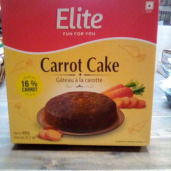 Elite carrot cake 600g