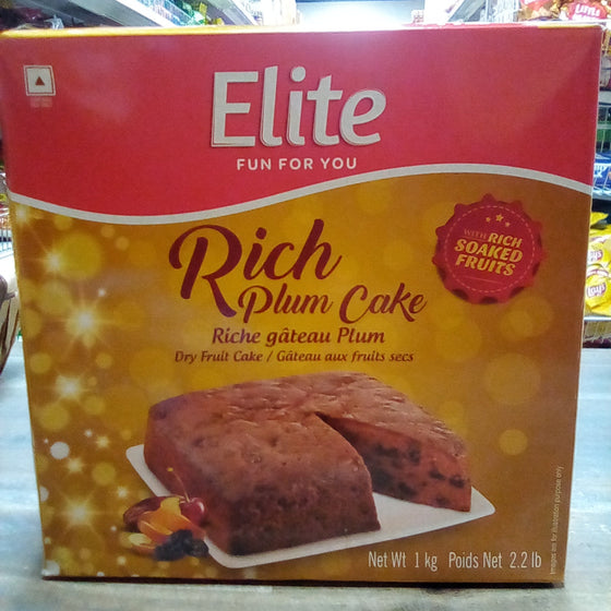 Elite Rich Plum Cake 1Kg