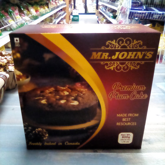 Mr. John's premium plum cake 800g