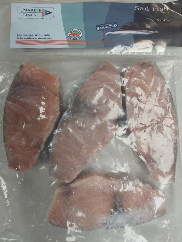 Sail Fish Steak/bag (613-700g)