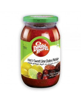 Dh Hot&sweet lime dates pickle 400g