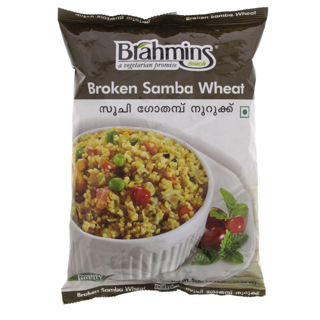 Brahmins Broken Samba Wheat 500g 